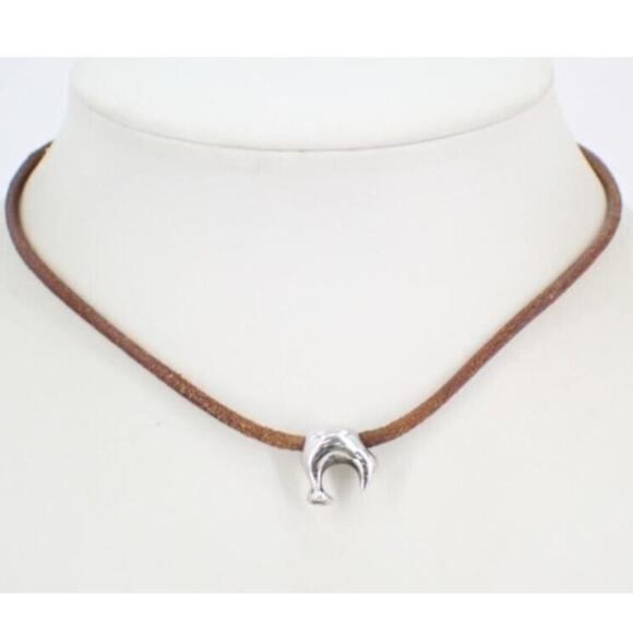 Louis Vuitton Cup Kiwi Choker Necklace Sterling Silver 2003 - Picture 2 of 9
